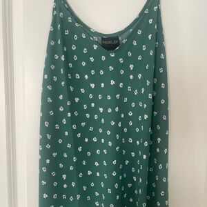 Rachel Zoe Teal and White Floral Skirt